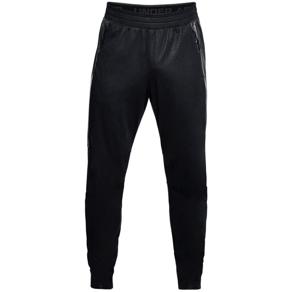 Under Armour Black Tapered Sweatpants Athleisure